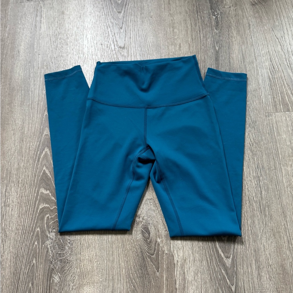 Lululemon Athletica Blue High Waist Leggings